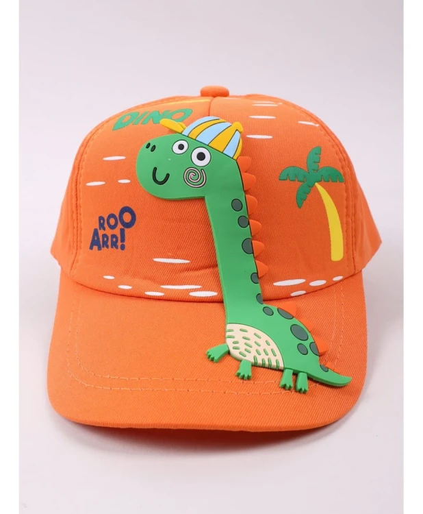 czapka-z-daszkiem-bejsbolowka-dziecieca-unisex-super-dino-pomaranczowa1.jpg